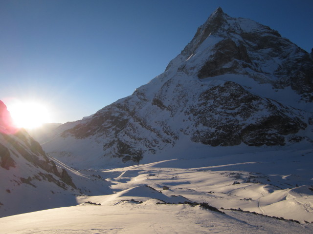 Matterhorn vom Zmuttgletscher aus (20. M&auml;rz)