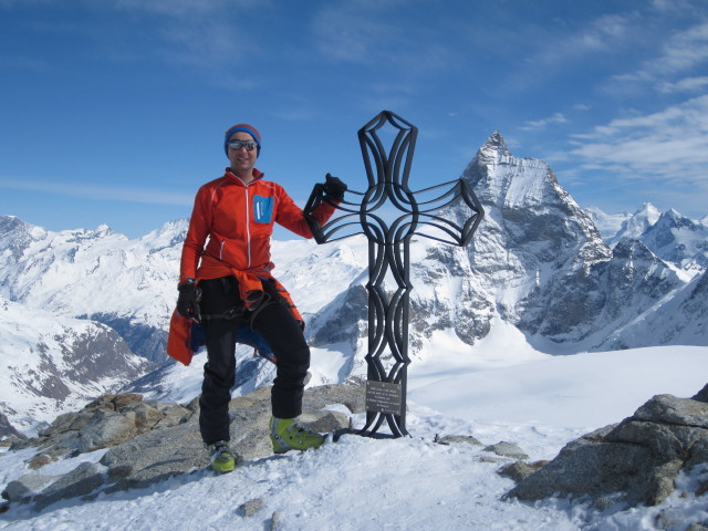Ich auf der Tete Blanche, 3.710 m (20. M&auml;rz)