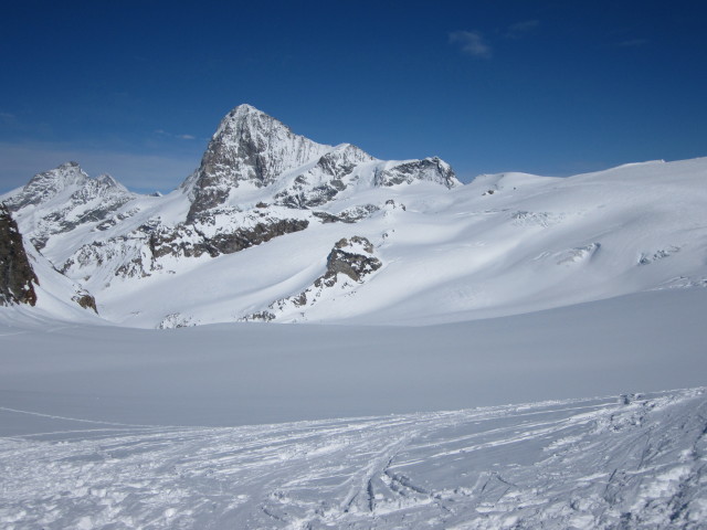 Glacier du Mont Min&eacute; vom Col de Bertol aus (20. M&auml;rz)