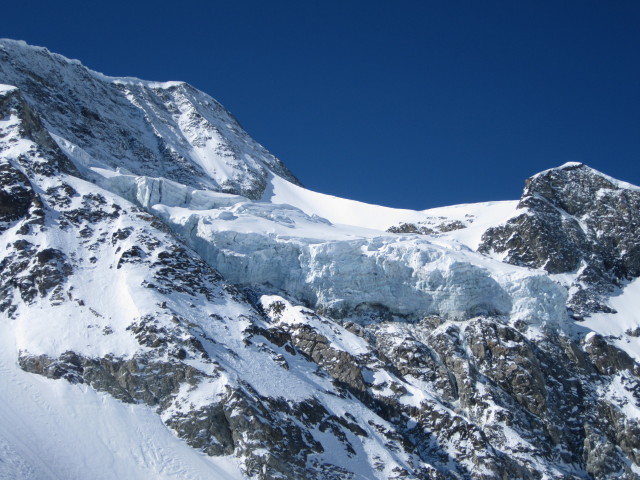 Pigne d'Arolla vom Glacier de Pièce aus (21. März)