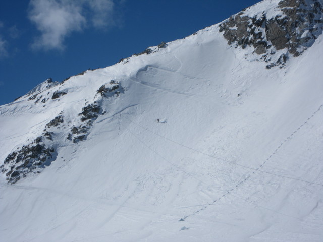 von der Cabane des Vignettes Richtung S&uuml;dwesten (21. M&auml;rz)