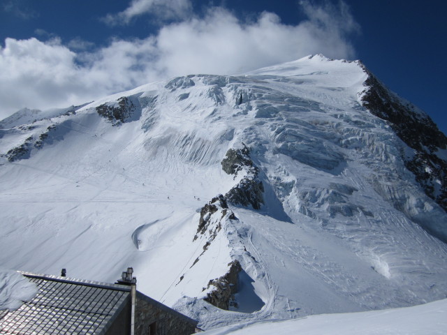 Pigne d'Arolla von der Cabane des Vignettes aus (21. M&auml;rz)
