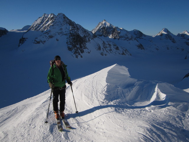 Herbert zwischen Col des Vignettes und Pigne d'Arolla (22. M&auml;rz)
