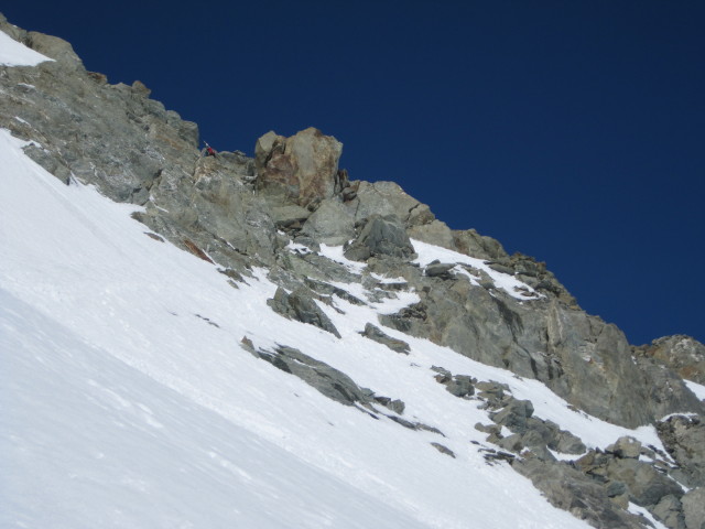 Wolfgang am Col Nord des Portons, 3.366 m (22. M&auml;rz)