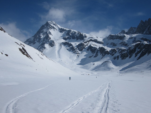 Anabel und Herbert auf Comba des Eaux Blanches (23. M&auml;rz)