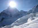 Matterhorn vom Tiefmattengletscher aus (20. März)