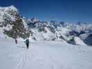 Birgit und Erich am Stockjigletscher (20. März)