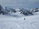 Wolfgang, Anabel und Herbert am Glacier du Mont Miné (20. März)