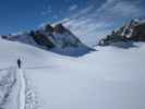 Anabel am Glacier du Mont Miné (20. März)