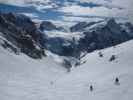 Wolfgang, Anabel und Herbert am Glacier de Bertol (20. März)