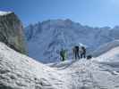 ?, Rudolf und Anabel beim Glacier de Tsijiorne Nouve (21. März)