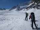 Wolfgang und Anabel am Glacier de Pièce (21. März)