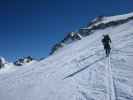 Wolfgang und Anabel am Glacier de Pièce (21. März)