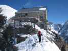 Herbert bei der Cabane des Vignettes, 3.160 m (21. März)