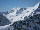 Mont Blanc vom Glacier du Brenay aus (22. März)