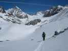 Herbert zwischen Glacier du Brenay und Tsè des Violettes (22. März)