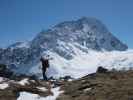 Wolfgang und Herbert zwischen Glacier du Brenay und Tsè des Violettes (22. März)