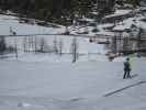 Wolfgang und Anabel zwischen Places und Glacier (23. März)