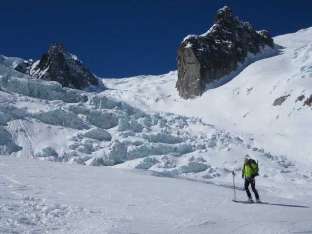 Rudolf am Glacier du Tacul