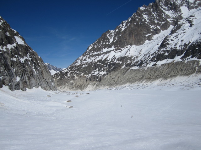 Wolfgang und Anabel am Mer de Glace