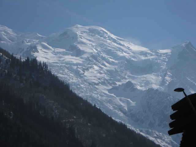 Mont Blanc von Chamonix aus