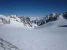 Glacier du Géant von der Punta Helbronner aus