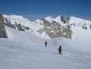 Wolfgang und Anabel am Glacier du Géant