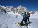 Wolfgang und Herbert am Glacier du Géant