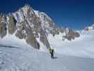 Wolfgang und Anabel am Glacier du Géant