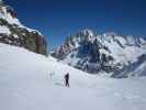 Anabel, Wolfgang und Herbert im Vallée Blanche