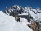 Anabel, Rudolf, Wolfgang und Herbert beim Rifugio du Requin, 2.516 m