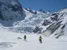 Rudolf und Anabel am Glacier du Tacul