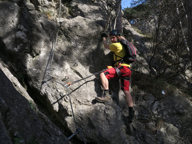 J&ouml;rg im kleinen &Uuml;berhang