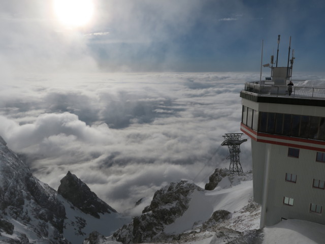 von der Zugspitze Richtung Nordwesten