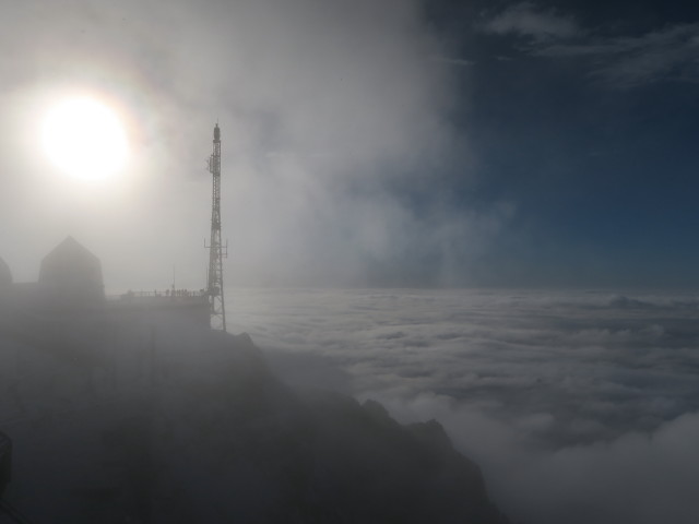 von der Zugspitze Richtung Nordwesten