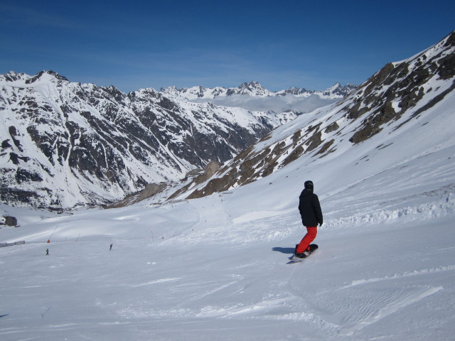 Markus auf der Piste 40 (10. Apr.)