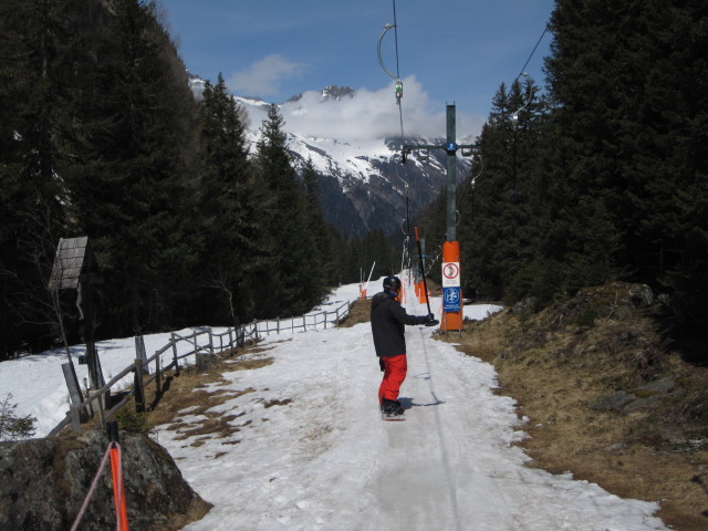 Markus im Schwarzwasserlift (10. Apr.)