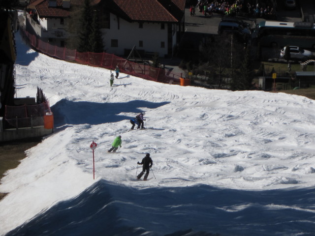 Heinz und Stefan auf der Piste 1 (12. Apr.)