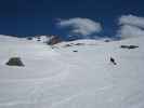 Markus zwischen Piz Val Gronda und Heidelberger Hütte (11. Apr.)