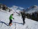 Heinz und Stefan auf der Piste 3 (12. Apr.)