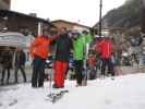 Ich, Markus und Heinz auf der Piste 1 (15. Apr.)