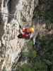 Gebirgsvereins-Klettersteig: Hannelore in der Weningerwand