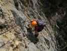 Gebirgsvereins-Klettersteig: Hannelore in der Weningerwand