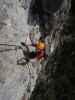 Gebirgsvereins-Klettersteig: Hannelore in der Weningerwand