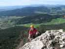 Gebirgsvereins-Klettersteig: Hannelore in der Pannoniawand