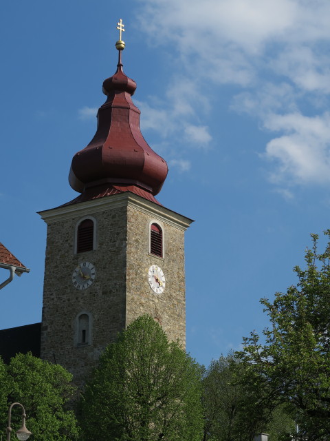 Pfarrkirche Unsere liebe Frau als Mutter der Barmherzigkeit in Maria Anzbach, 245 m