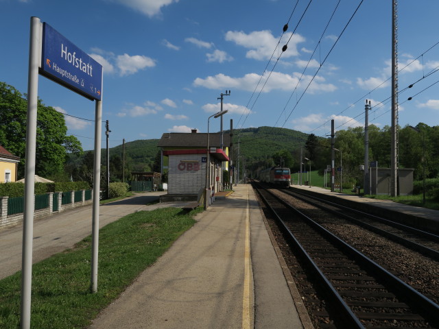 Bahnhof Hofstatt, 256 m