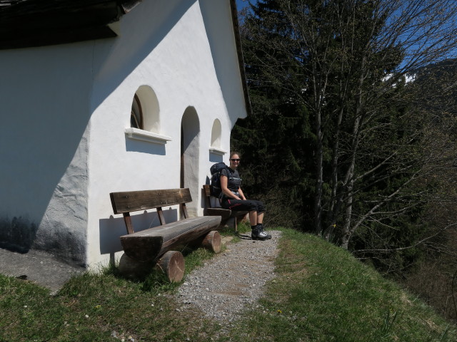 Marisa bei der Kapella Valleu