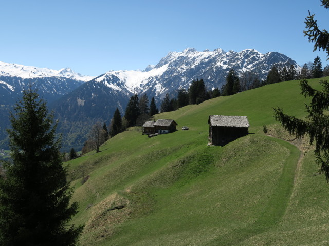 zwischen Kapelle Valleu und Davenna