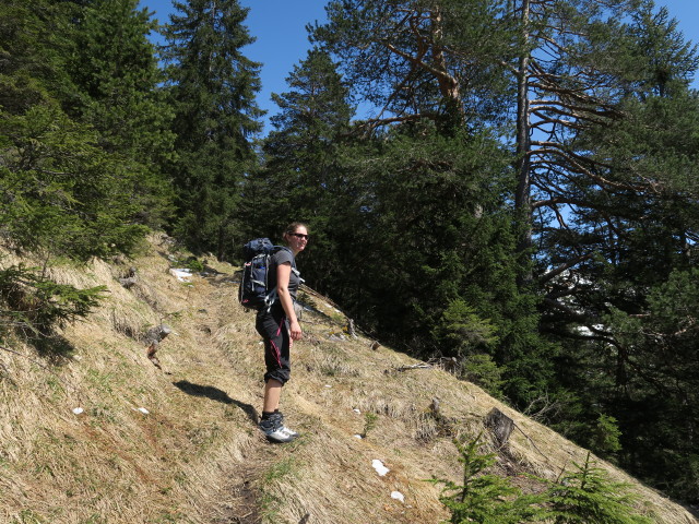 Marisa zwischen Kapelle Valleu und Davenna